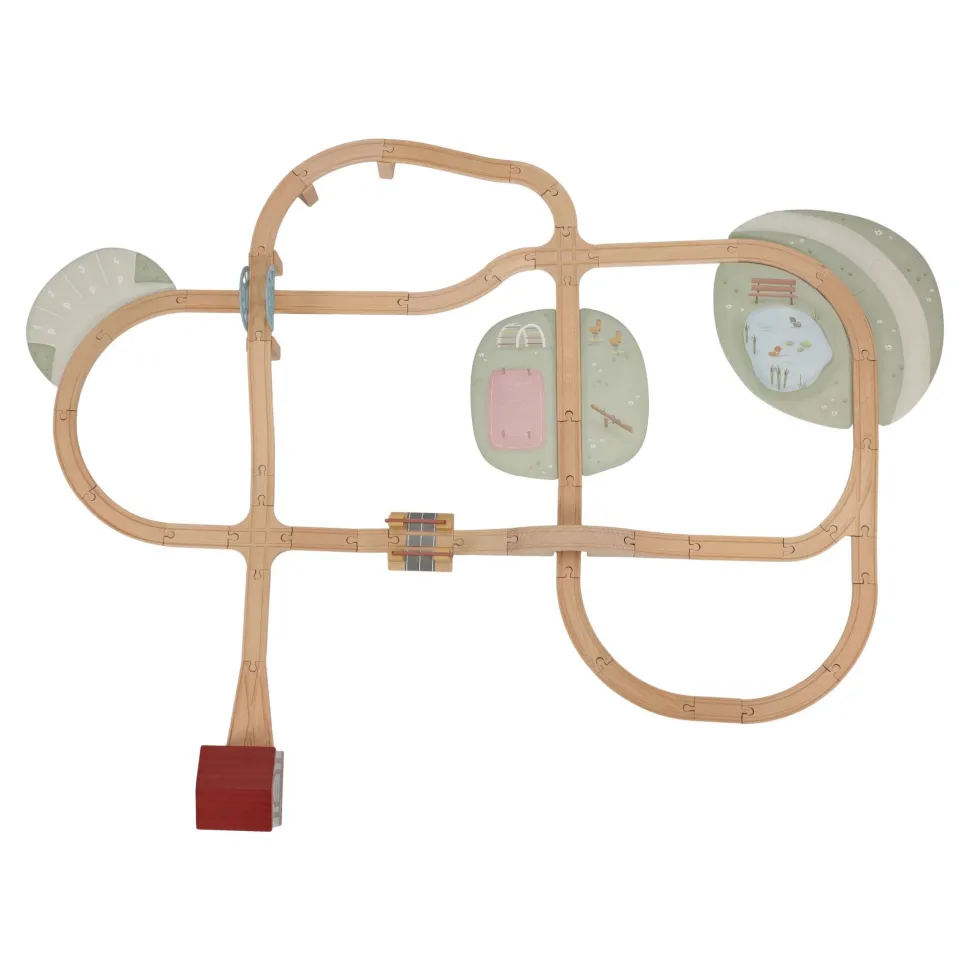 Houten treinbaan – XL – Essentials