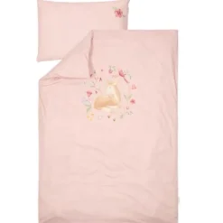 Junior dekbedovertrek - Roze - Fairy Garden