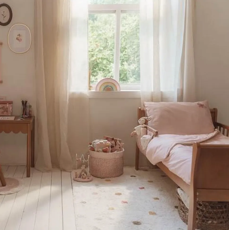 Junior dekbedovertrek - Roze - Fairy Garden