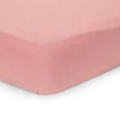 Junior hoeslaken - Roze - Maat Junior - Essentials