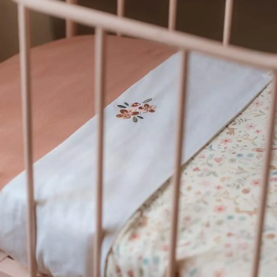 Junior hoeslaken - Roze - Maat Junior - Essentials