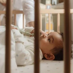 Junior hoeslaken - Wit - Maat Junior - Forest Friends - Forest Treasures