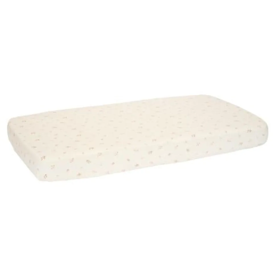 Junior hoeslaken - Wit - Maat Junior - Fairy Garden - Fairy Blossom