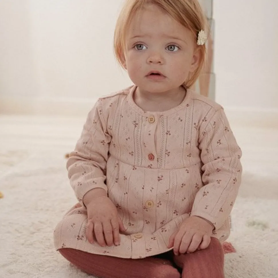 Jurk lange mouw - Roze - Fairy Garden - Fairy Flowers