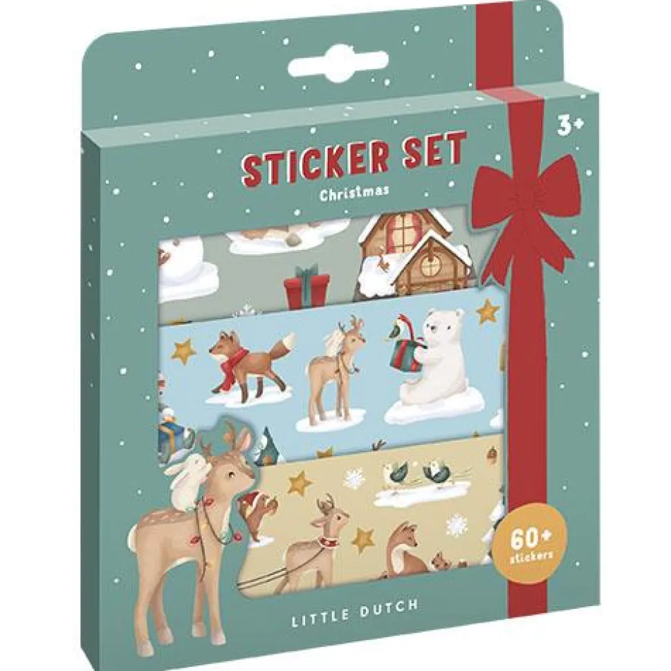 Kerst stickers - Meerkleurig