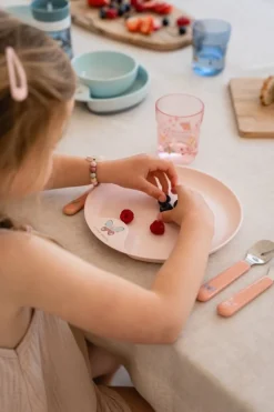 Kinderbord Flowers & Butterflies