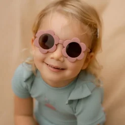 Kinderzonnebril Bloem Roze