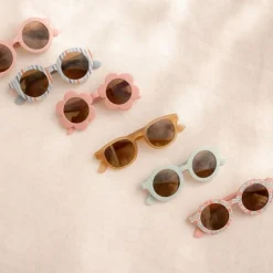 Kinderzonnebril Rond Bloemen