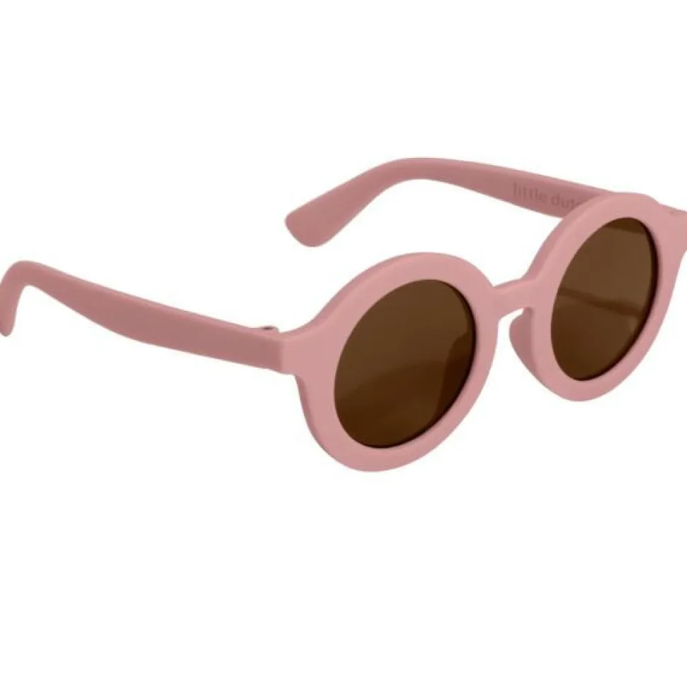 Kinderzonnebril Rond Lichtroze