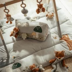 Knuffeldoekje knuffel Vos - Blauw - Forest Friends