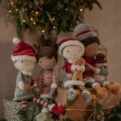 Knuffelpop kerst Jake 35cm