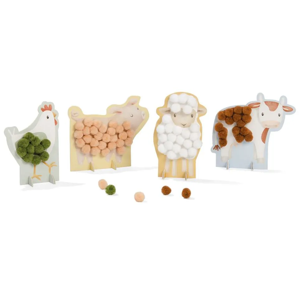 Knutselset Pompom Little Farm