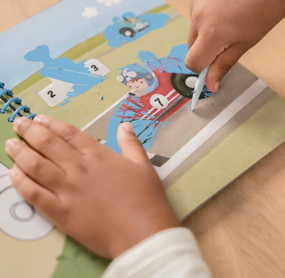 Kras- en schetsboek Jim & Friends