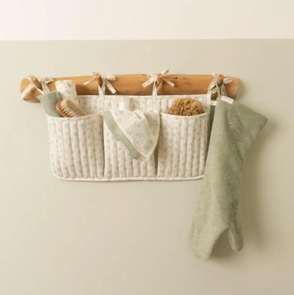 Lange washand - Groen - Essentials - Blueberry Leaves