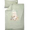 Ledikant dekbedovertrek - Groen - Little Farm