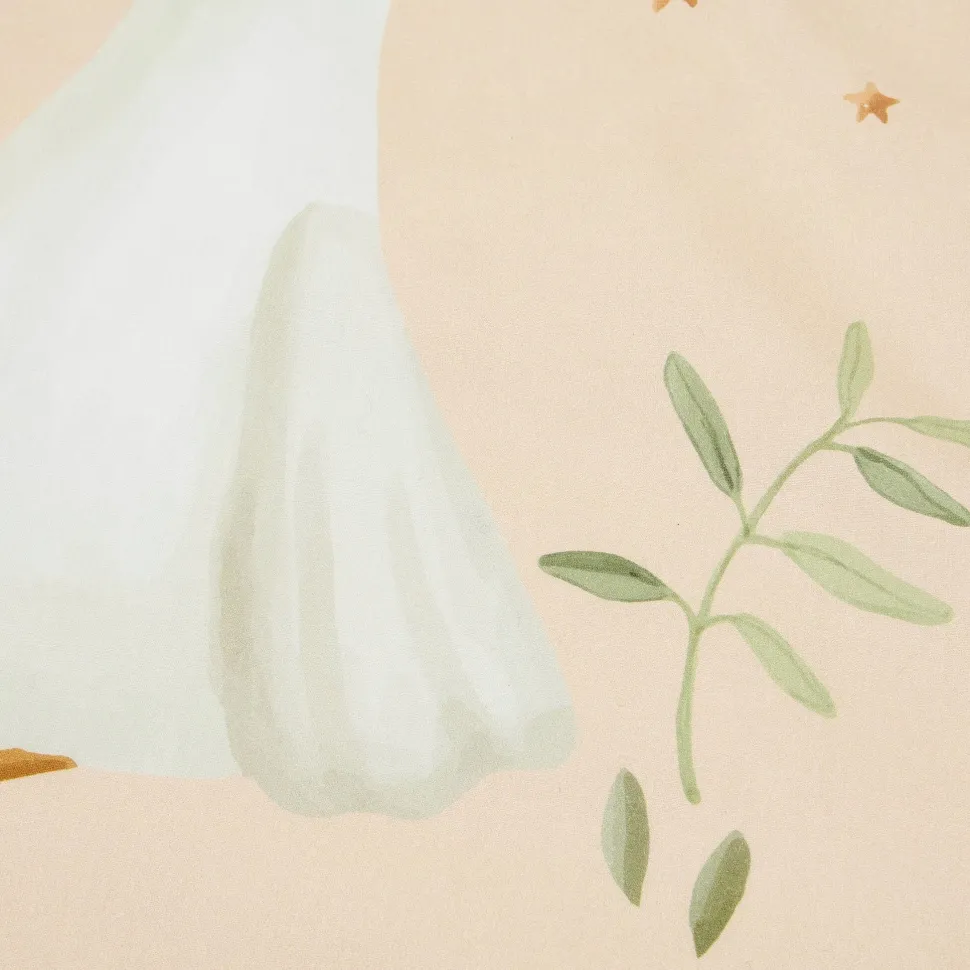 Ledikant dekbedovertrek - Beige - Newborn Naturals - Little Goose