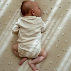 Ledikant deken - Beige - Little Goose - Moon & Stars