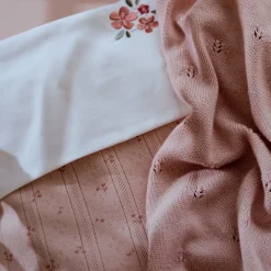 Ledikant deken - Roze - Essentials