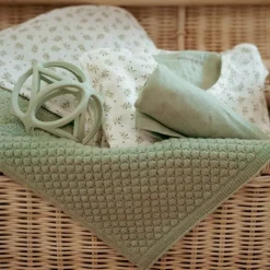 Ledikantdeken - Groen - Essentials