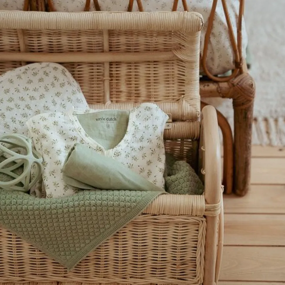 Ledikantdeken - Groen - Essentials