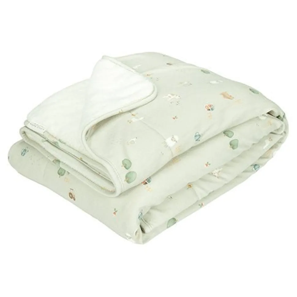 Ledikantdeken - Groen - Little Farm