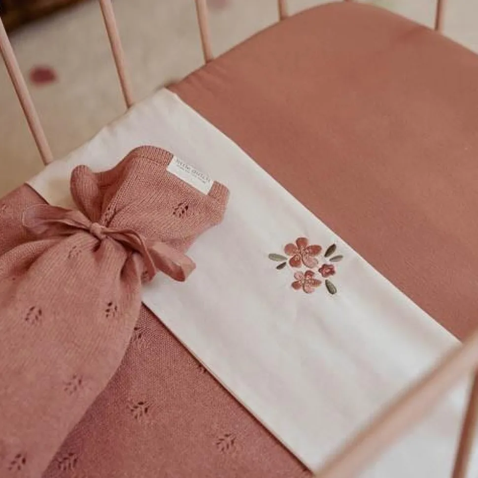 Ledikantdeken - Roze - Essentials