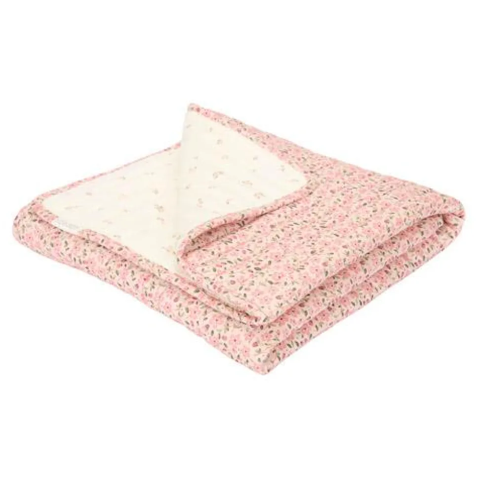 Ledikantdeken - Roze - Fairy Garden - Fairy Floral