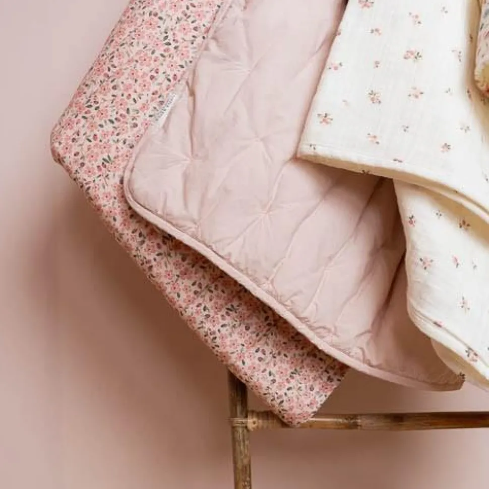 Ledikantdeken - Roze - Fairy Garden - Fairy Floral