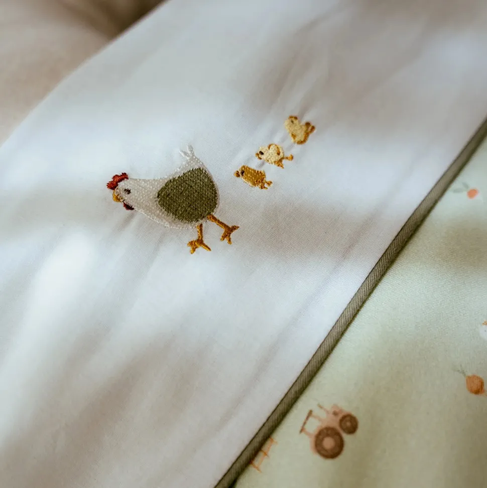 Ledikantlaken - Wit - Little Farm - Little Goose