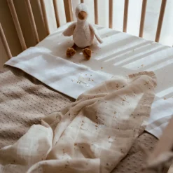 Ledikantlaken - Wit - Newborn Naturals - Little Goose