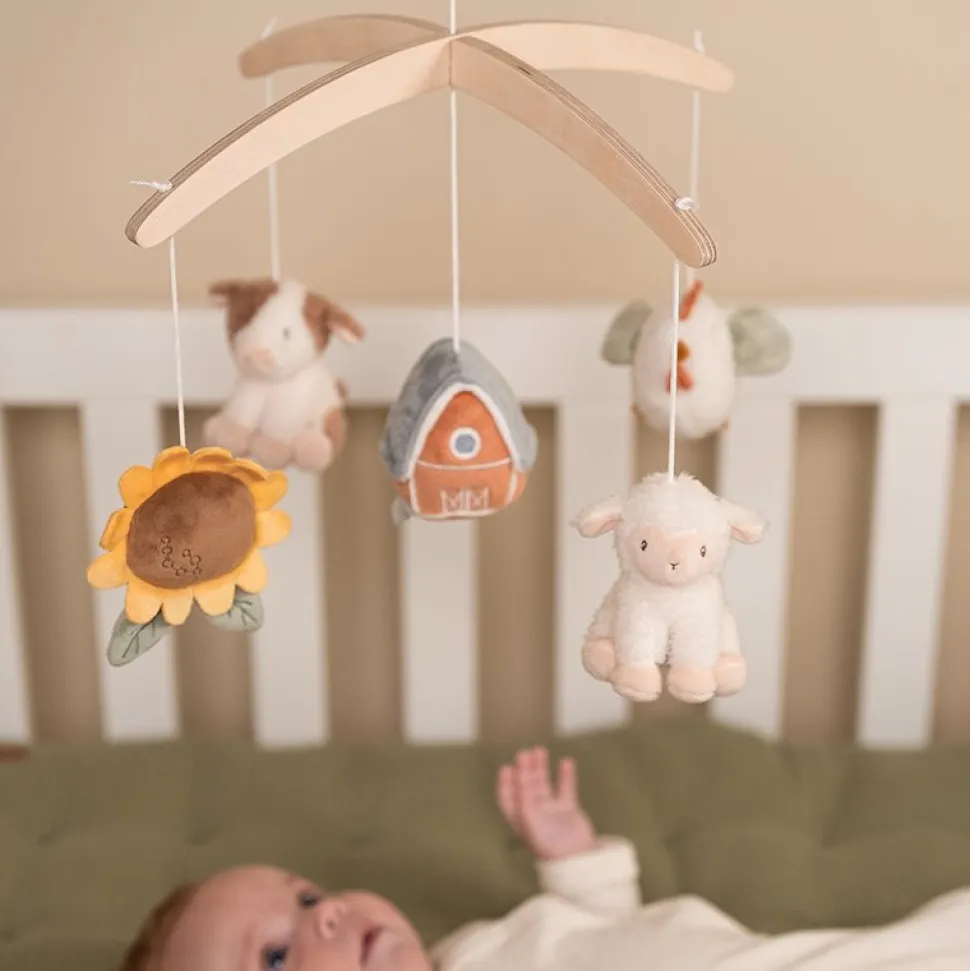 Little Dutch Houten muziekmobiel Little Farm