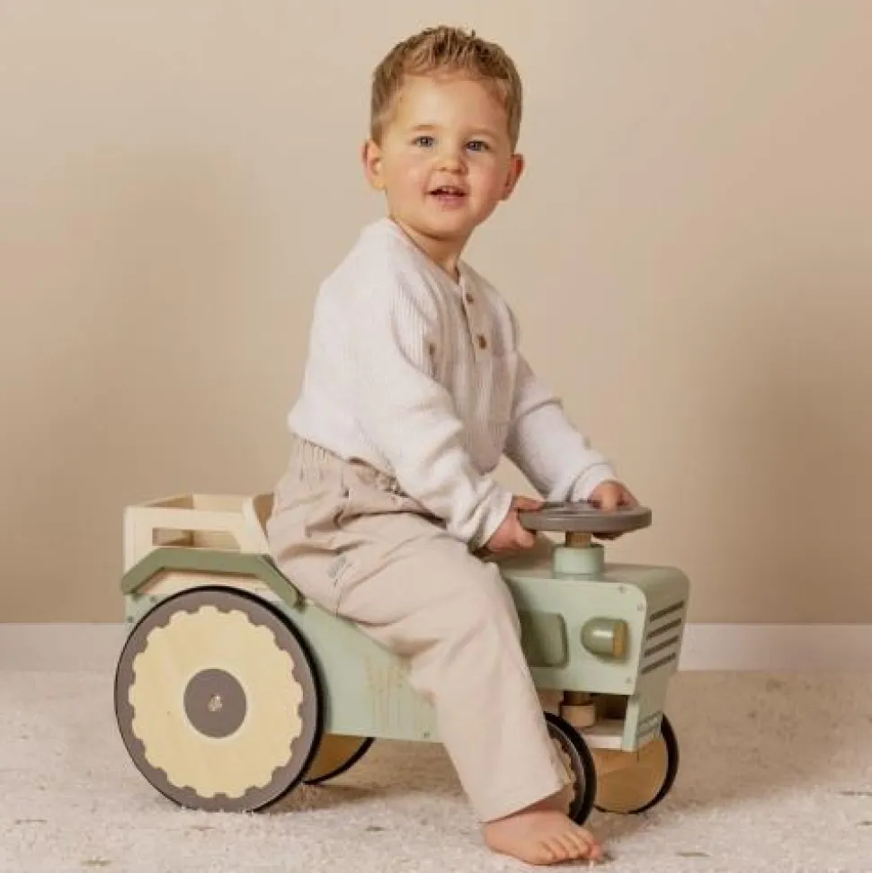 Loopauto - Groen - Little Farm