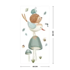 Muurstickers - Meerkleurig - Forest Friends