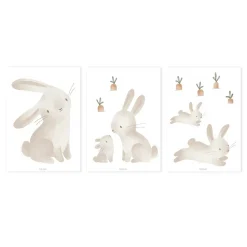 Muurstickers Baby Bunny