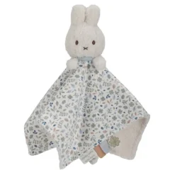 nijntje knuffeldoekje - Blauw - Lucky Leaves