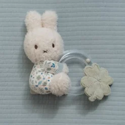 nijntje ringrammelaar - Blauw - Lucky Leaves