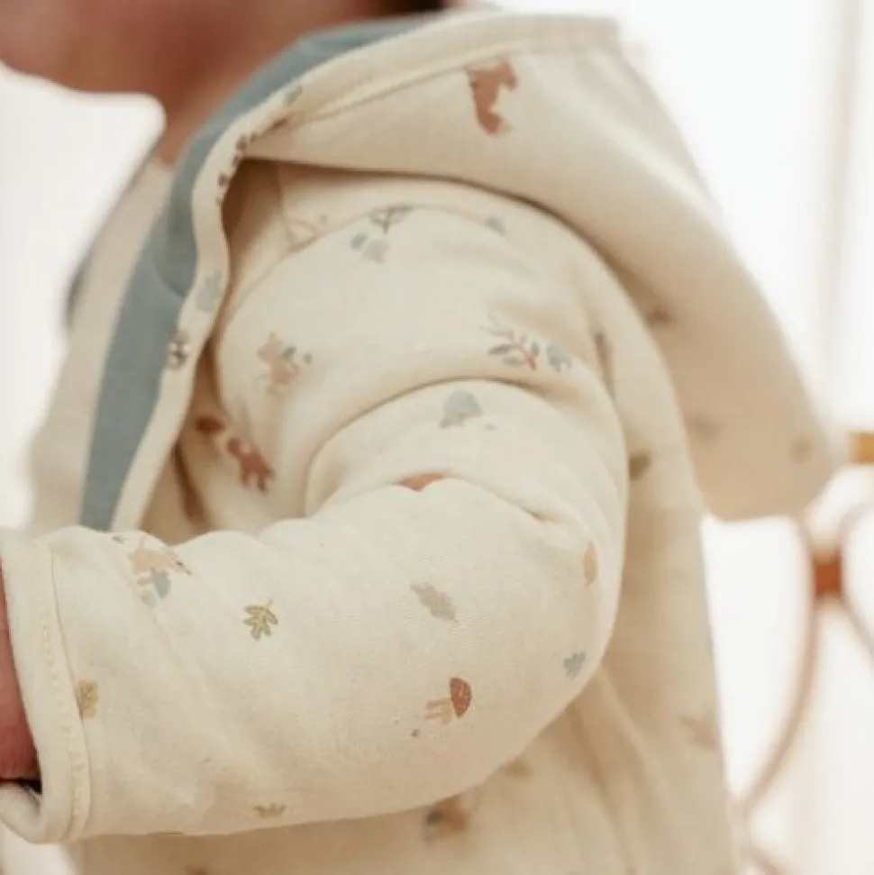 Omkeerbaar jasje - Blauw - Forest Friends