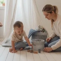 Opbergmand klein - Blauw - Forest Friends - Forest Adventure