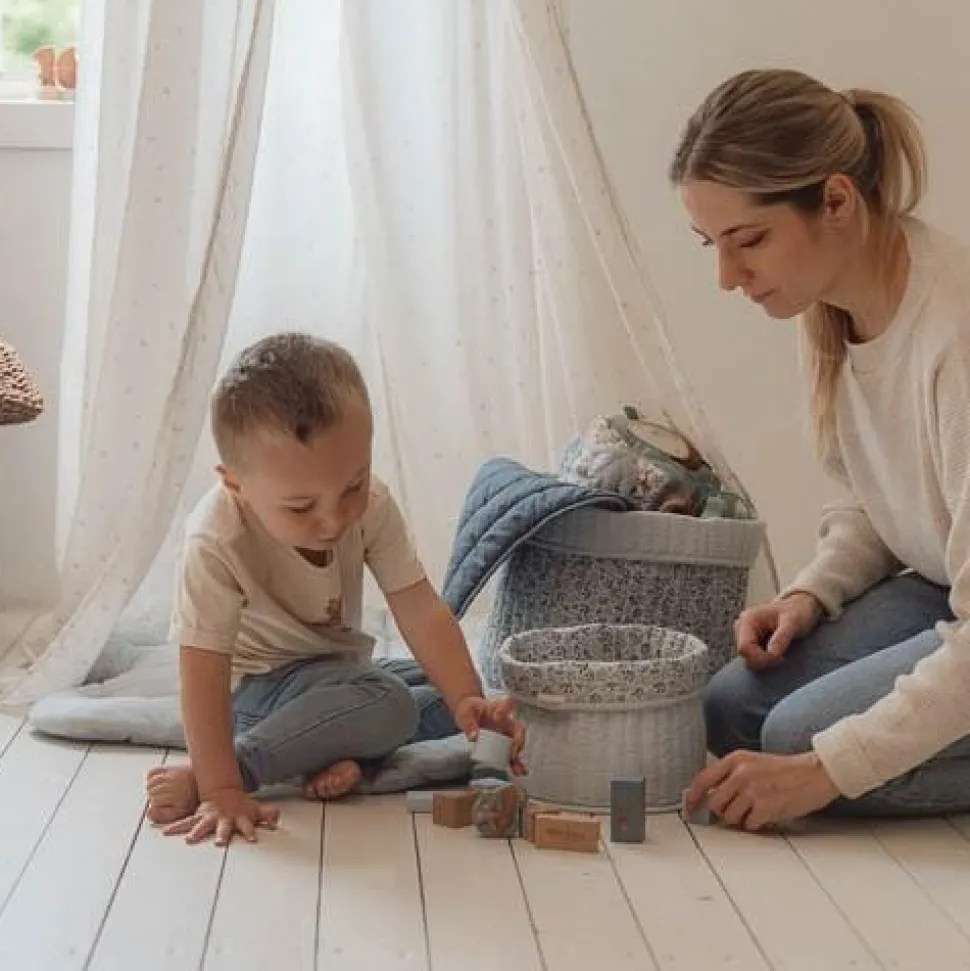 Opbergmand klein - Blauw - Forest Friends - Forest Adventure