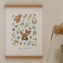 Poster - Maat A3 - Forest Friends - Forest Wonders
