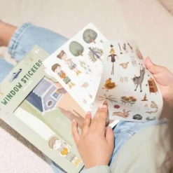 Raamstickers Little Farm