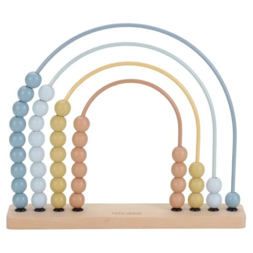 Regenboog telraam - Blauw - Forest Friends