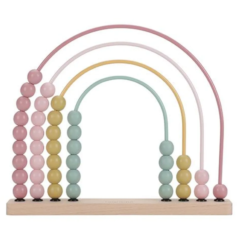 Regenboog telraam - Roze - Fairy Garden