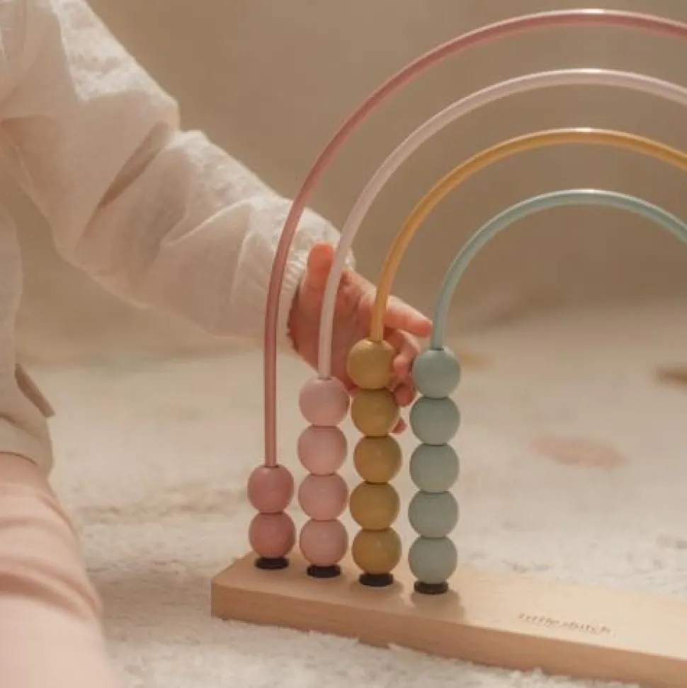 Regenboog telraam - Roze - Fairy Garden