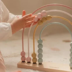 Regenboog telraam - Roze - Fairy Garden