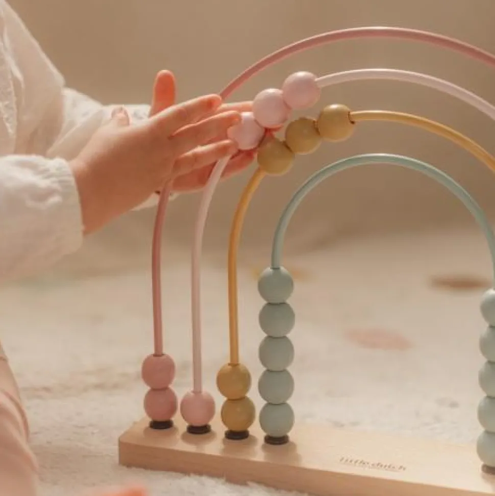 Regenboog telraam - Roze - Fairy Garden