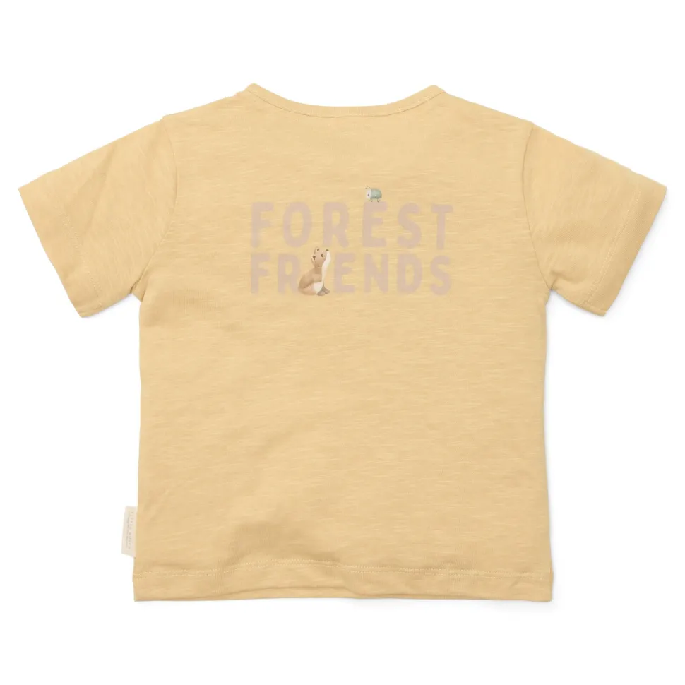 Shirt korte mouw - Geel - Forest Friends