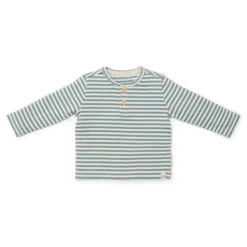Shirt lange mouw - Blauw - Forest Friends - Stripe