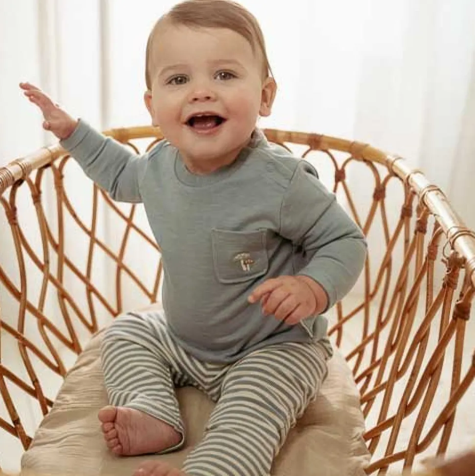 Shirt lange mouw - Blauw - Forest Friends