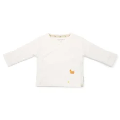 Shirt overslag lange mouw - Wit - Little Farm - Opdruk